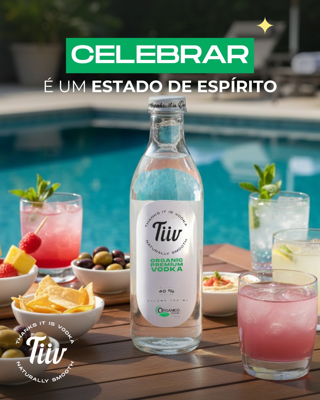 Highball de maracujá com Tiiv